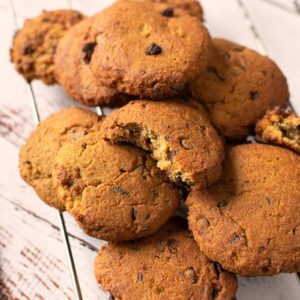 Low Carb Chewy Brown Sugar Chocolate Chip Cookies