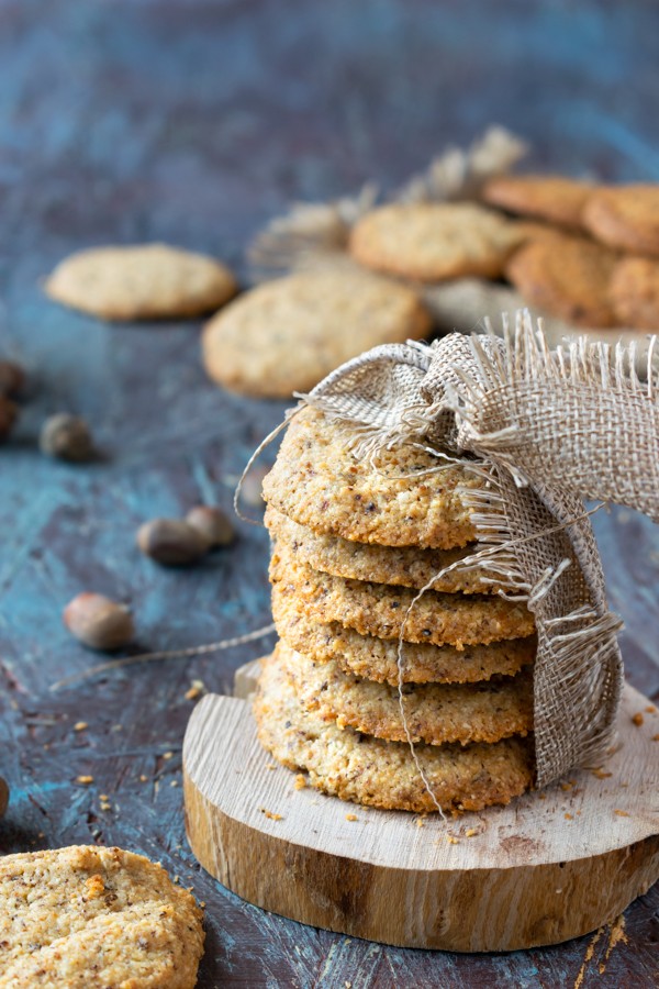 Keto Hazelnut Flour Butter Cookies