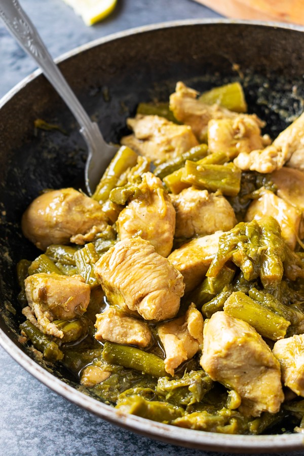 Low Carb Chicken Asparagus Stir Fry