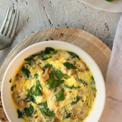 Keto Breakfast Mug Fritatta