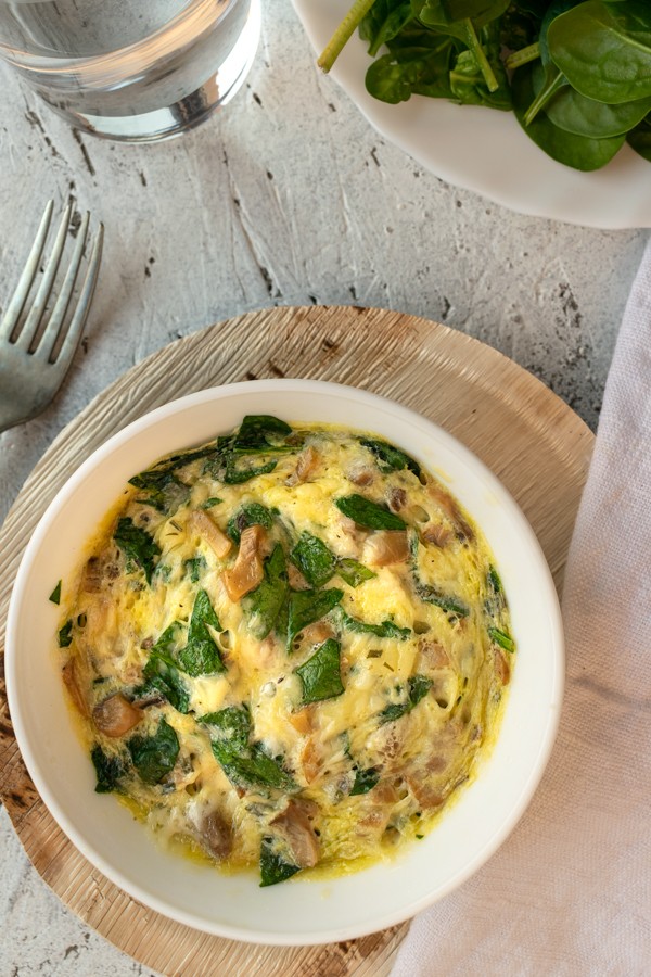 Keto Breakfast Mug Fritatta