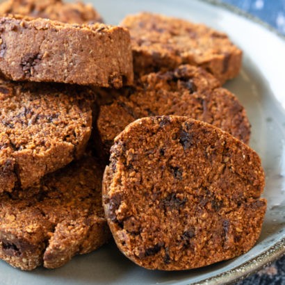 Keto Chocolate Biscotti