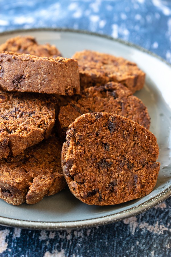 Low Carb Chocolate Biscotti