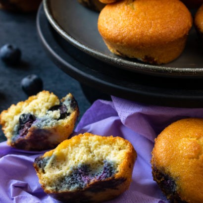 Keto Blueberry Muffins