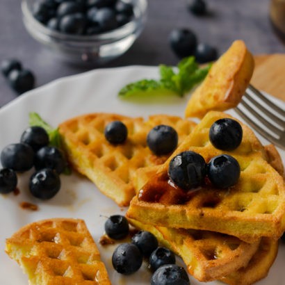 Keto Coconut Flour Waffles