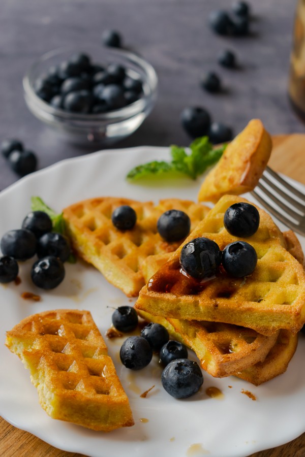 Keto Coconut Flour Waffles