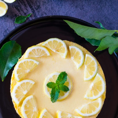 Keto Lemon Cheesecake