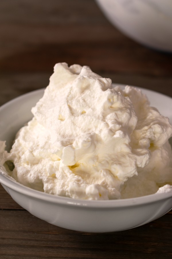 Keto whipped cream