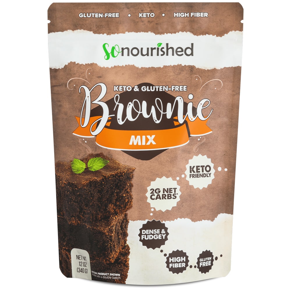Keto Brownie Mix So Nourished