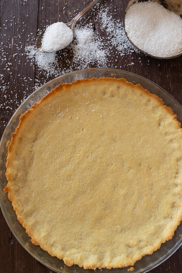 Keto Coconut flour pie crust