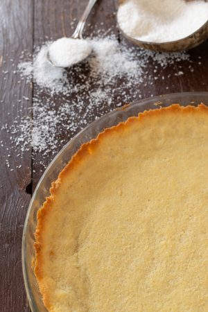 Keto Coconut flour pie crust