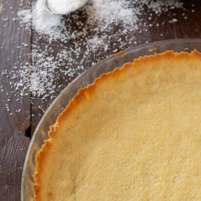 Keto Coconut flour pie crust