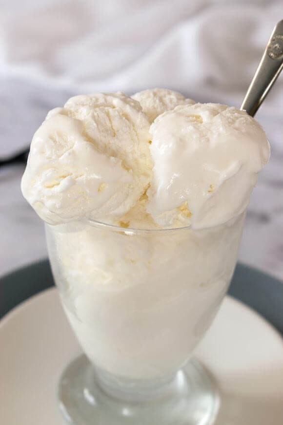 Sugar Free Frozen Yogurt Recipe | So Nourished
