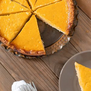 Low Carb Pumpkin Pie