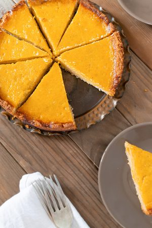 Low Carb Pumpkin Pie