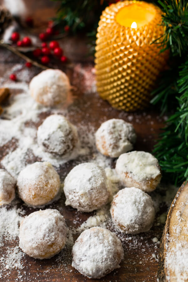 Low Carb Snowball Cookies