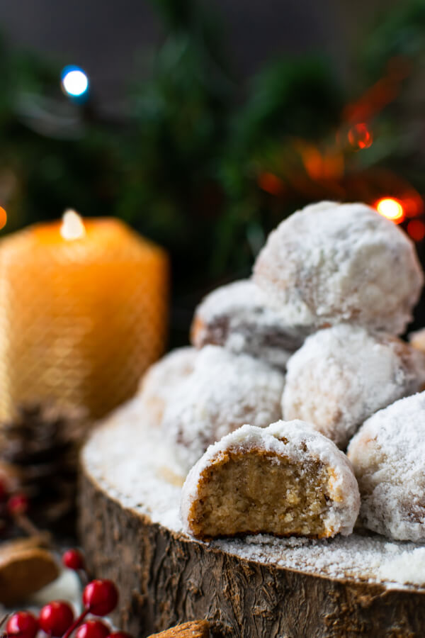 Low Carb Snowball Cookies