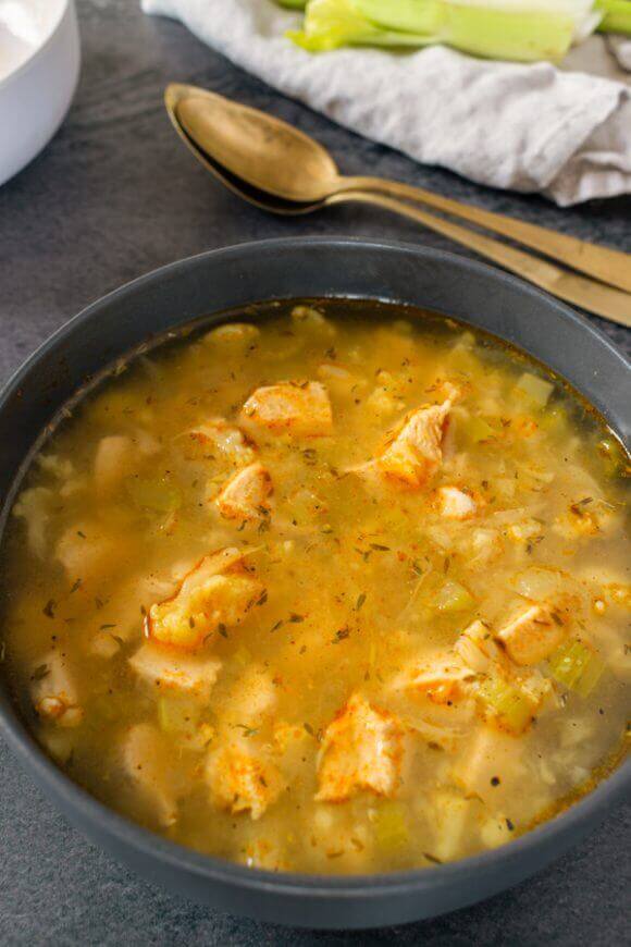 Low Carb Chicken Soup Recipe So Nourished