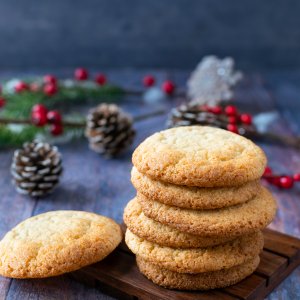 Keto Chewy Spiced Cookies