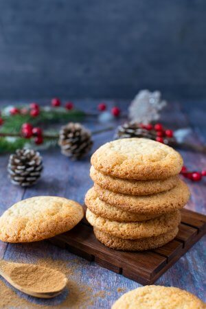 Keto Chewy Spiced Cookies