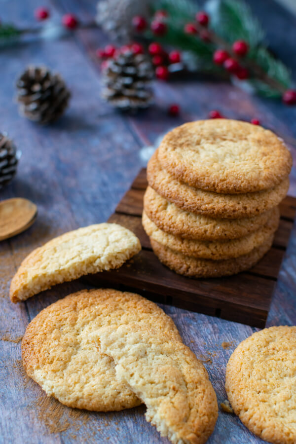 Low Carb Chewy Spiced Cookies