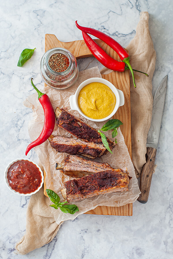 BBQ Ribs with Keto Rib Rub