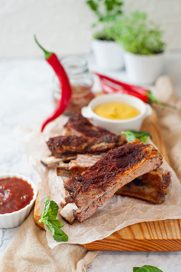 Keto BBQ Ribs with Keto Rib Rub