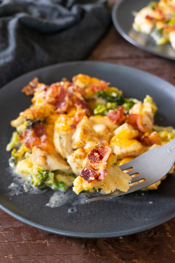 Chicken Bacon Ranch Casserole