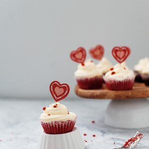 Keto Red Velvet Cupcakes