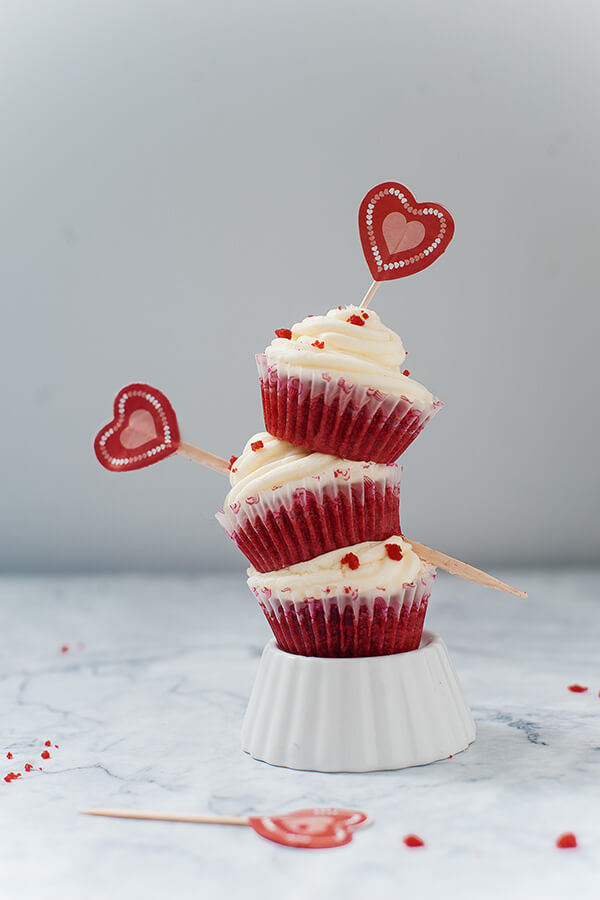 Low Carb Keto Red Velvet Cupcakes