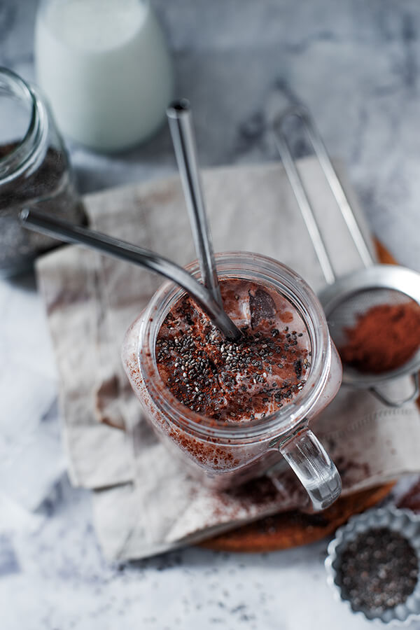 Low Carb Quick Keto Chocolate Smoothie